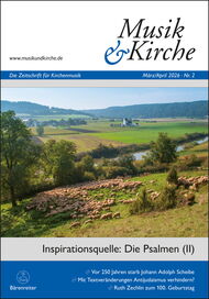 Cover Heft 2/2026 — Inspirationsquelle: Die Psalmen II
