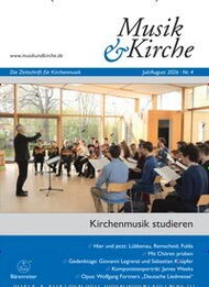 Cover Heft 4/2026 — Kirchenmusik studieren