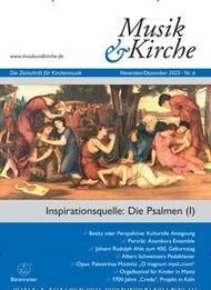 Cover Heft 6/2025 — Inspirationsquelle: Die Psalmen I