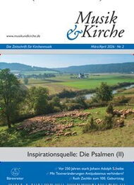 Cover Heft 2/2026 — Inspirationsquelle: Die Psalmen II